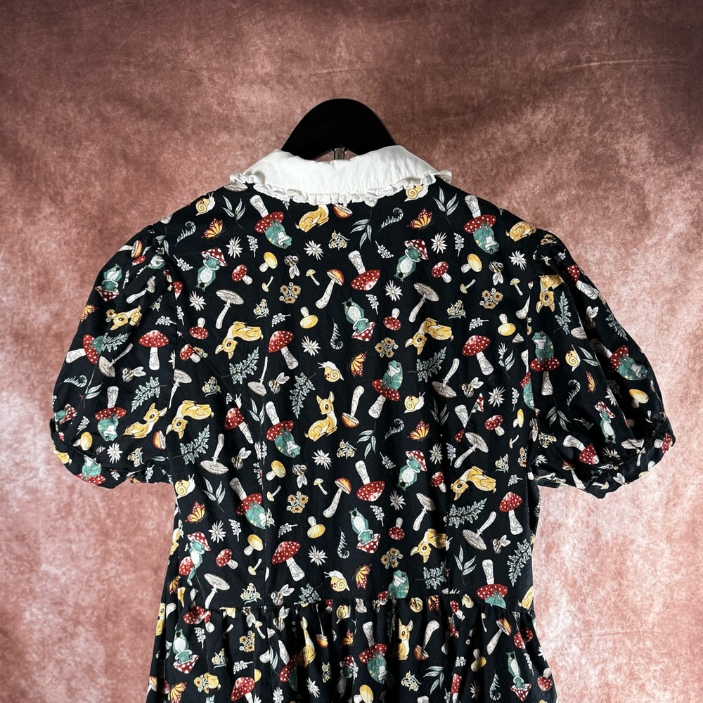 Thorn & Fable Cottagecore Mushroom Dress XL 🌿🍄 - Picture 7 of 8